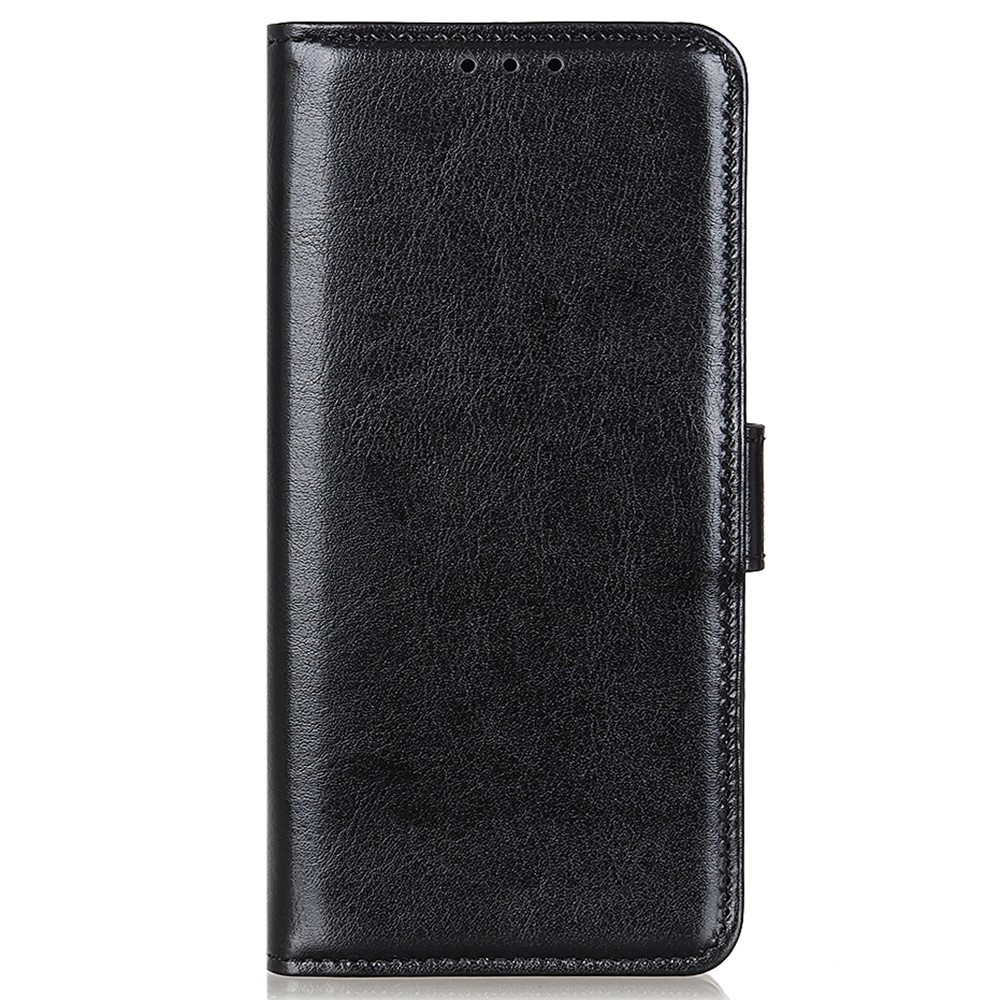  Google Pixel 10/10 Pro / 9/9 Pro Fodral Crazy Horse Läder Svart