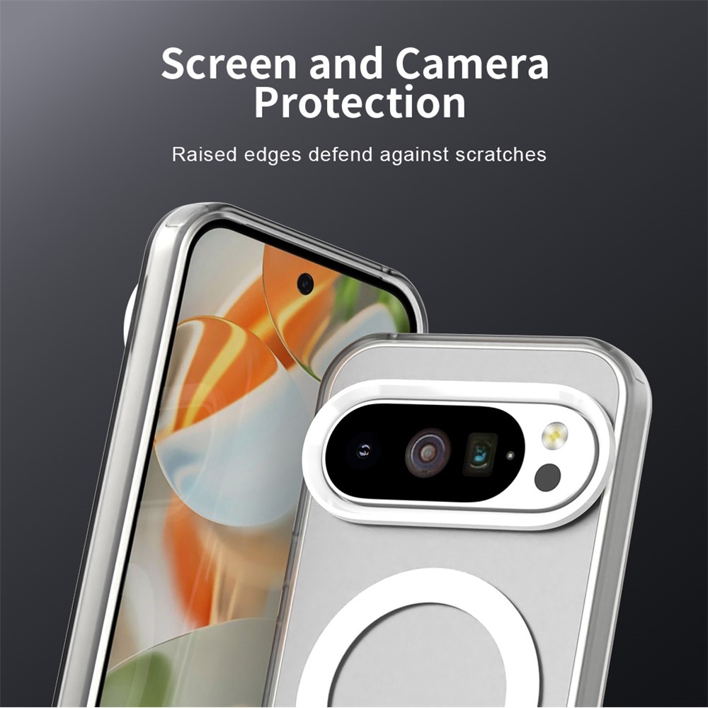  Google Pixel 10 / 10 Pro Skal MagSafe Hybrid Transparent