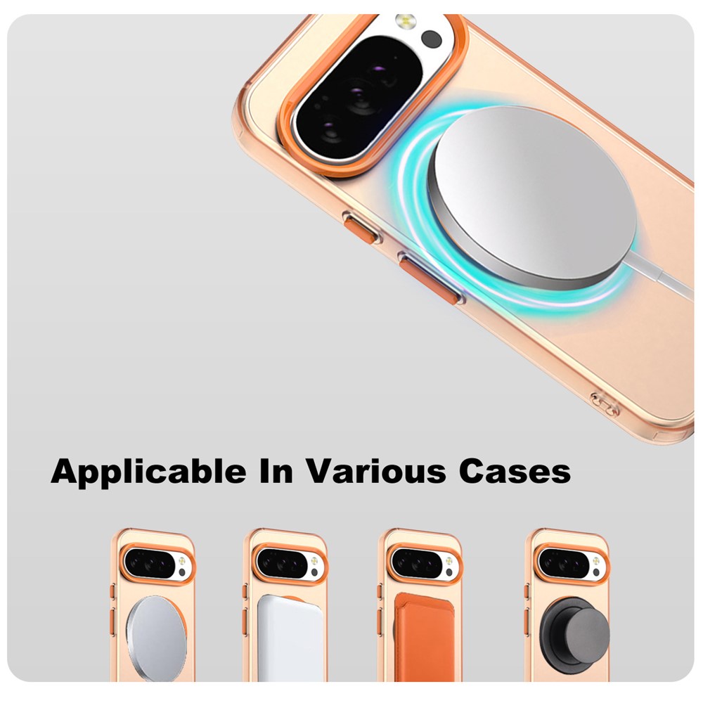 IMAK IMAK Google Pixel 10/10 Pro Skal MagSafe Anti Drop Orange