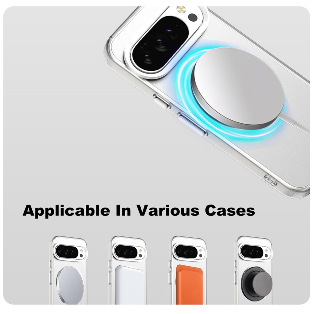 IMAK IMAK Google Pixel 10/10 Pro Skal MagSafe Anti Drop Vit