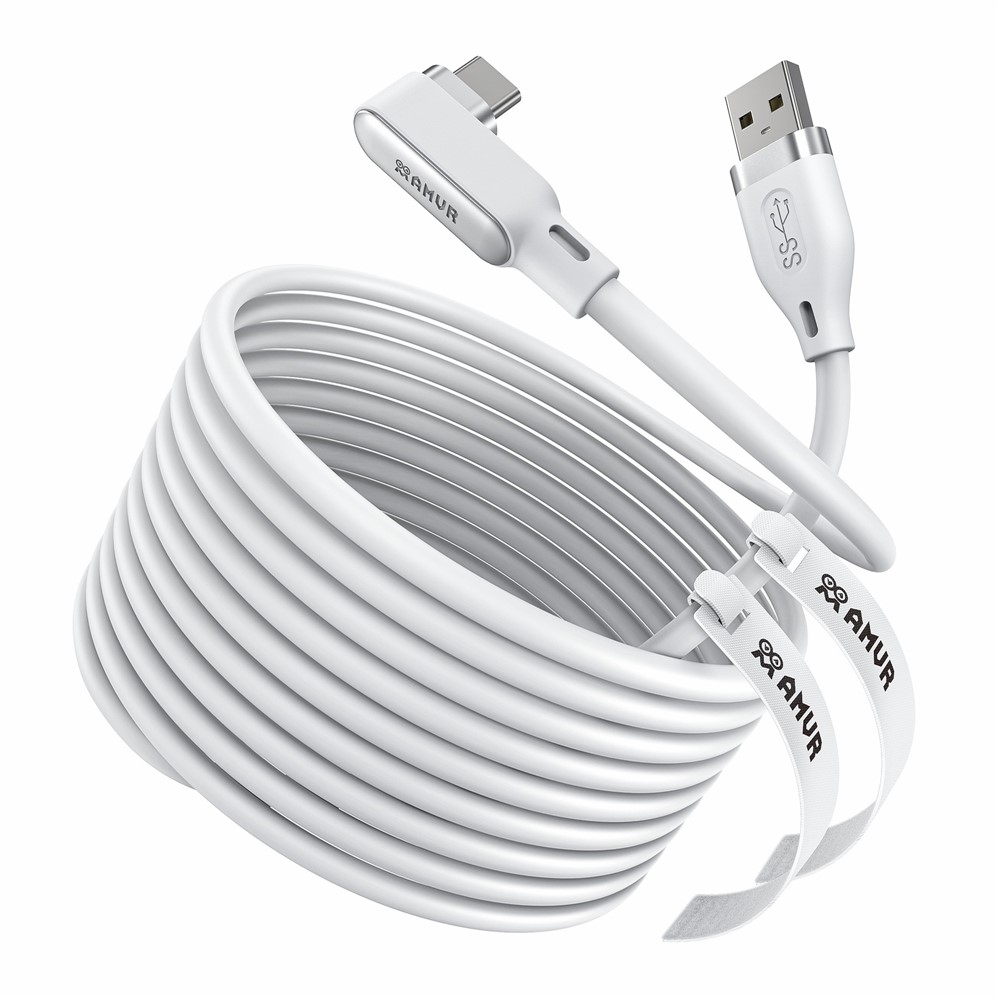AMVR AMVR 5m Link Kabel Till VR Headset USB-C Vit