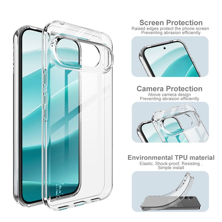 IMAK IMAK Google Pixel 10 Pro XL Skal Soft TPU Transparent