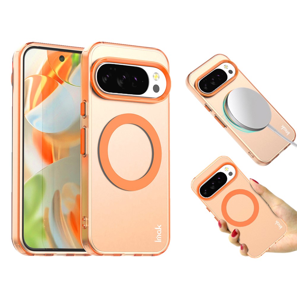 IMAK IMAK Google Pixel 10 Pro XL Skal MagSafe Anti Drop Orange