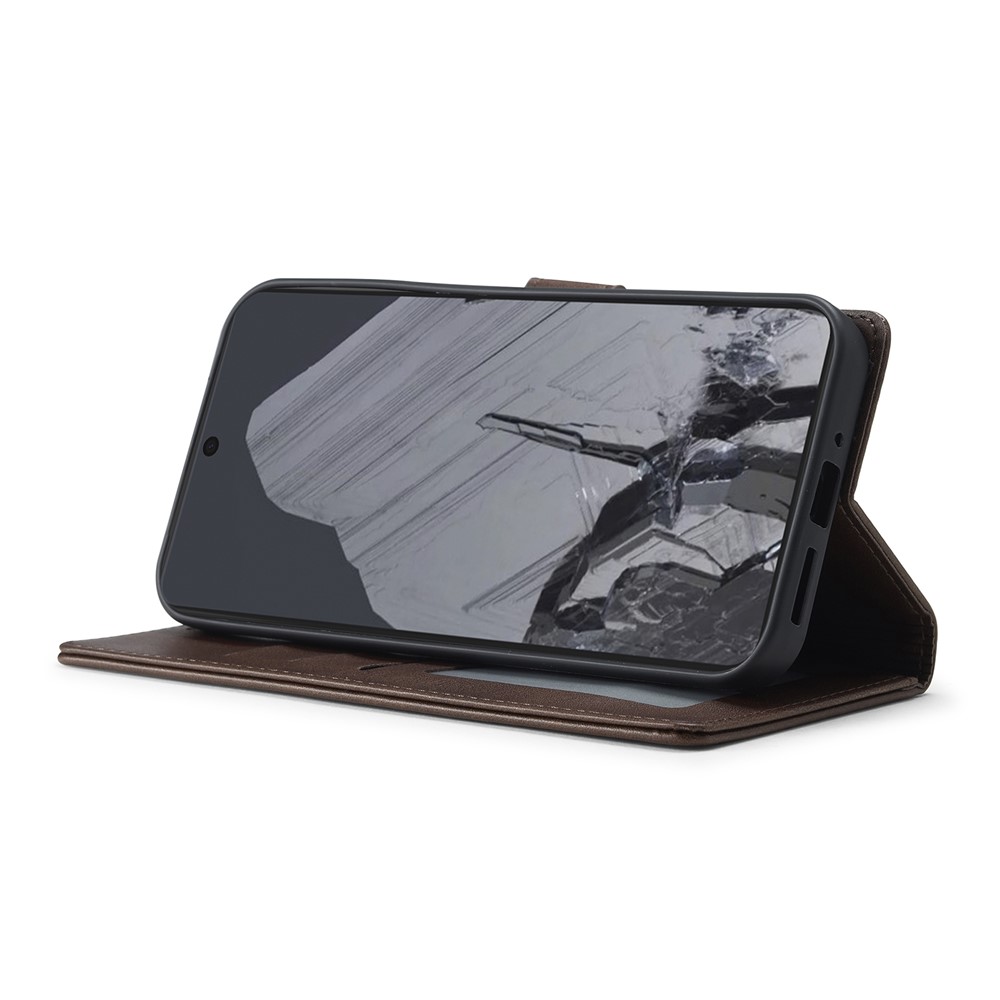LC.IMEEKE LC.IMEEKE Google Pixel 10 Pro XL Fodral Läder Brun