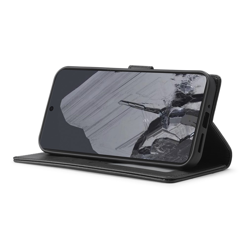 LC.IMEEKE LC.IMEEKE Google Pixel 10 Pro XL Fodral Läder Svart