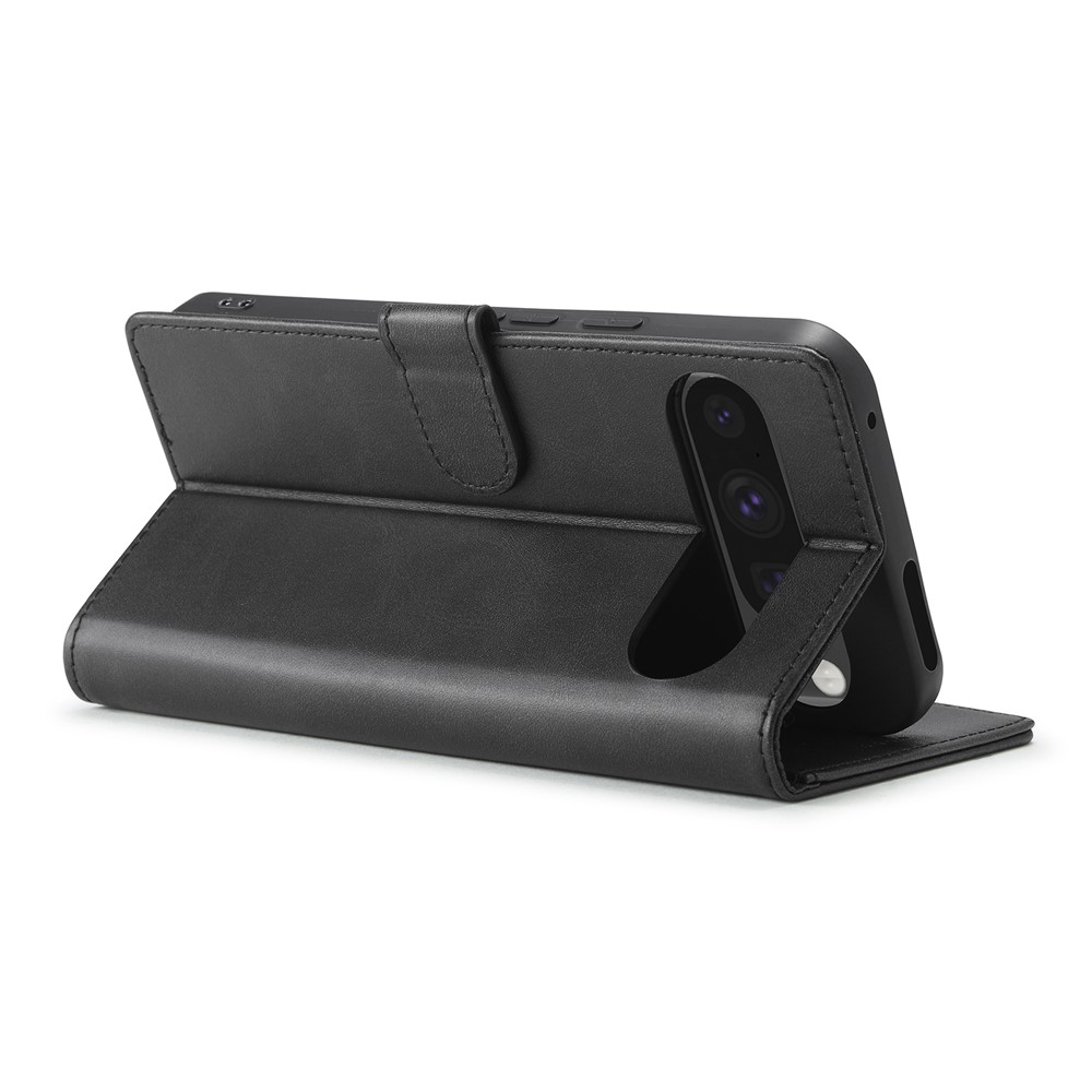 LC.IMEEKE LC.IMEEKE Google Pixel 10 Pro XL Fodral Läder Svart