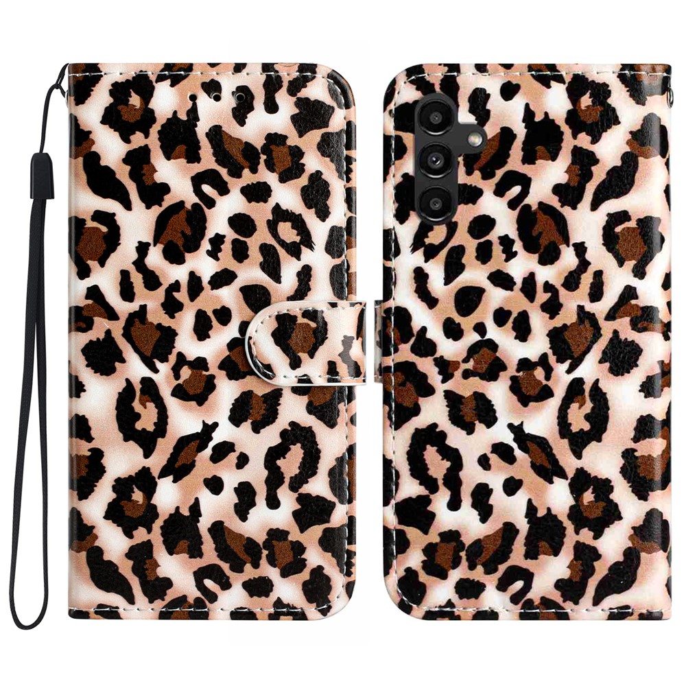  Samsung Galaxy S25 FE Fodral Med Tryck Leopard