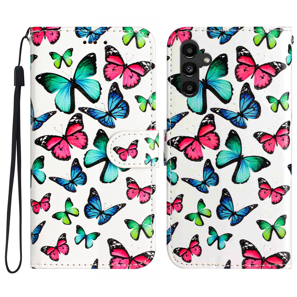  Samsung Galaxy S25 FE Fodral Med Tryck Fjärilar