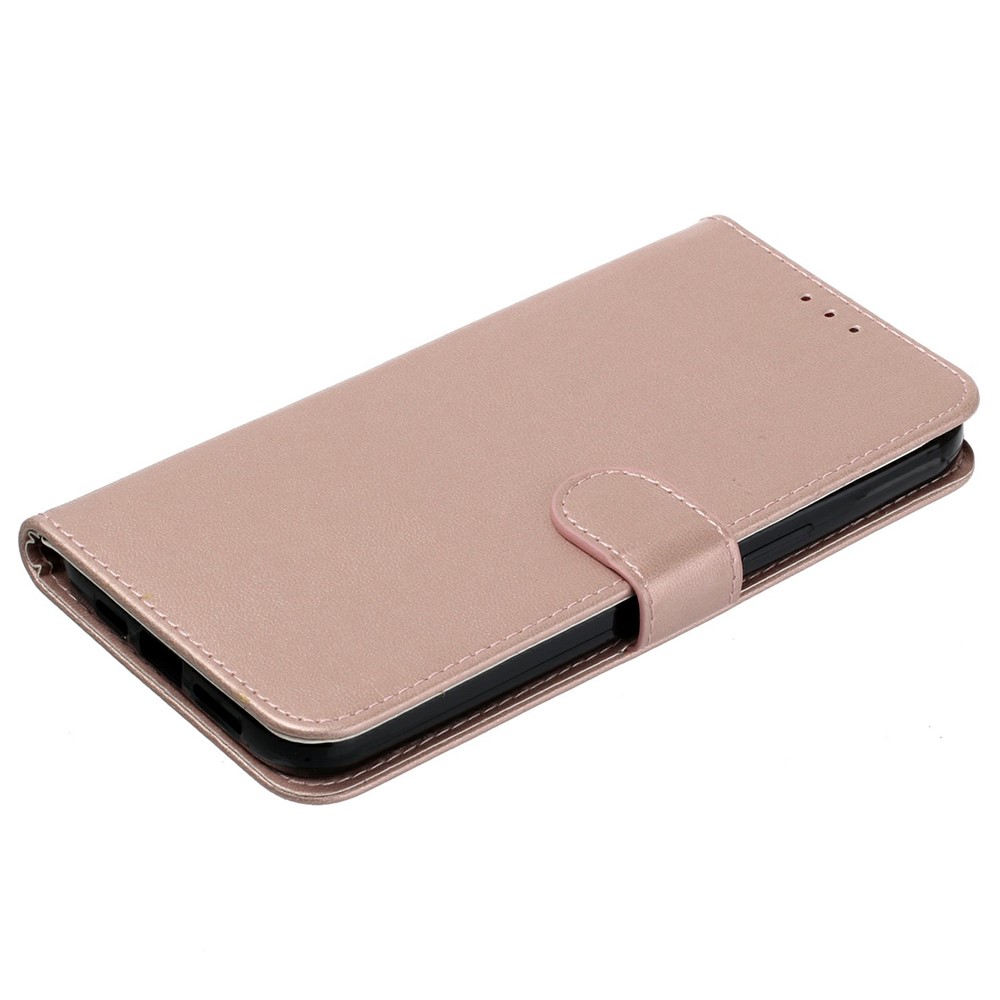  Samsung Galaxy S25 FE Fodral Läder Roséguld