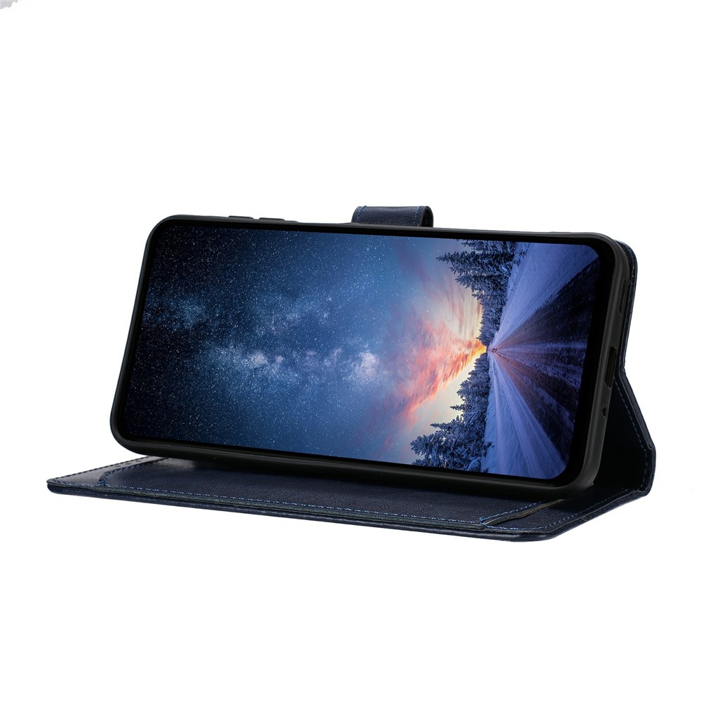  Samsung Galaxy S25 FE Fodral Multifunktionellt Läder Blå