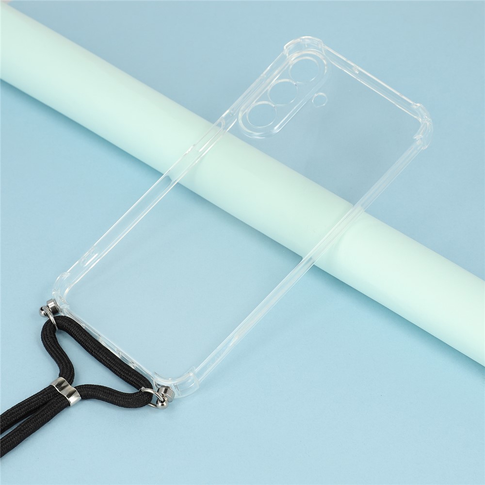  Samsung Galaxy A17 Skal Med Mobilsnöre Transparent