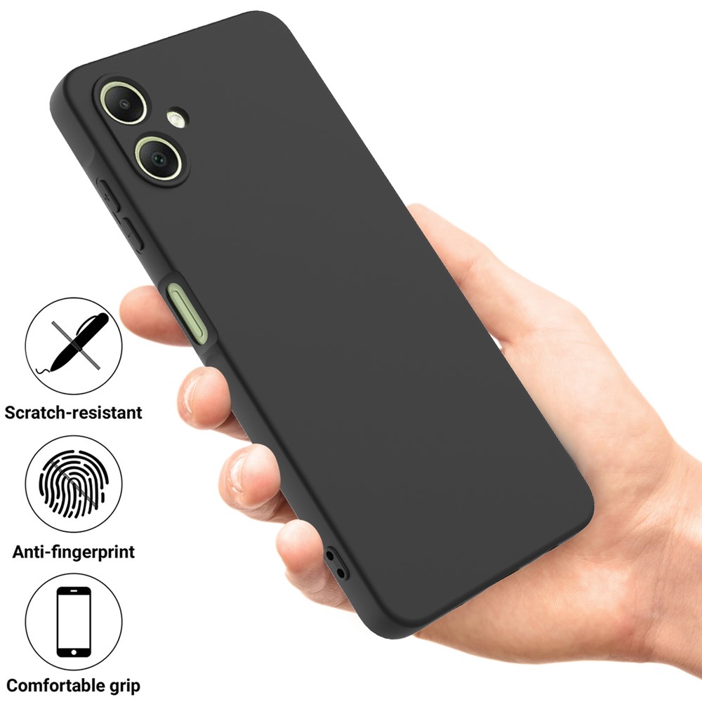  Samsung Galaxy A07 Skal Liquid Silikon Svart