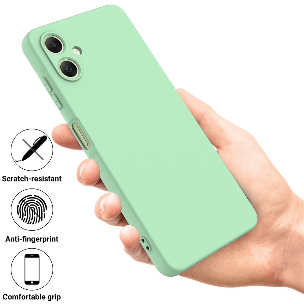  Samsung Galaxy A07 Skal Liquid Silikon Grön
