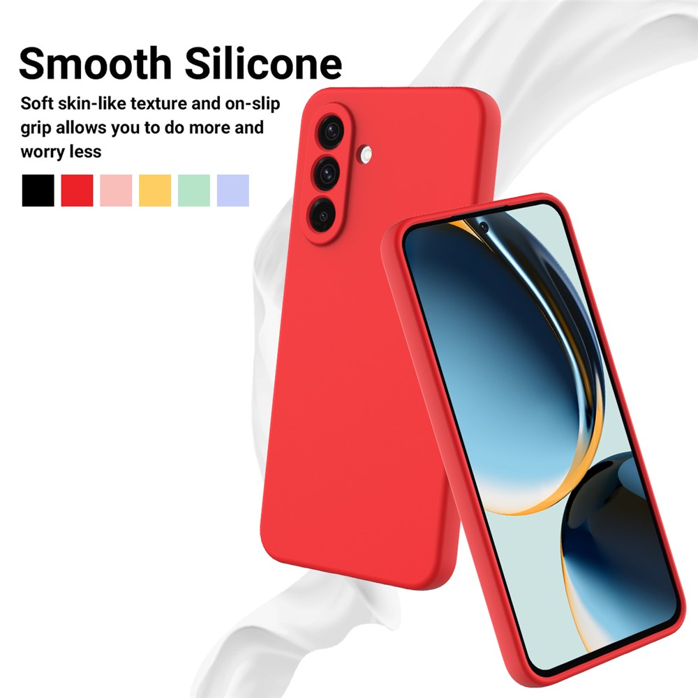  Samsung Galaxy A17 Skal Liquid Silikon Röd