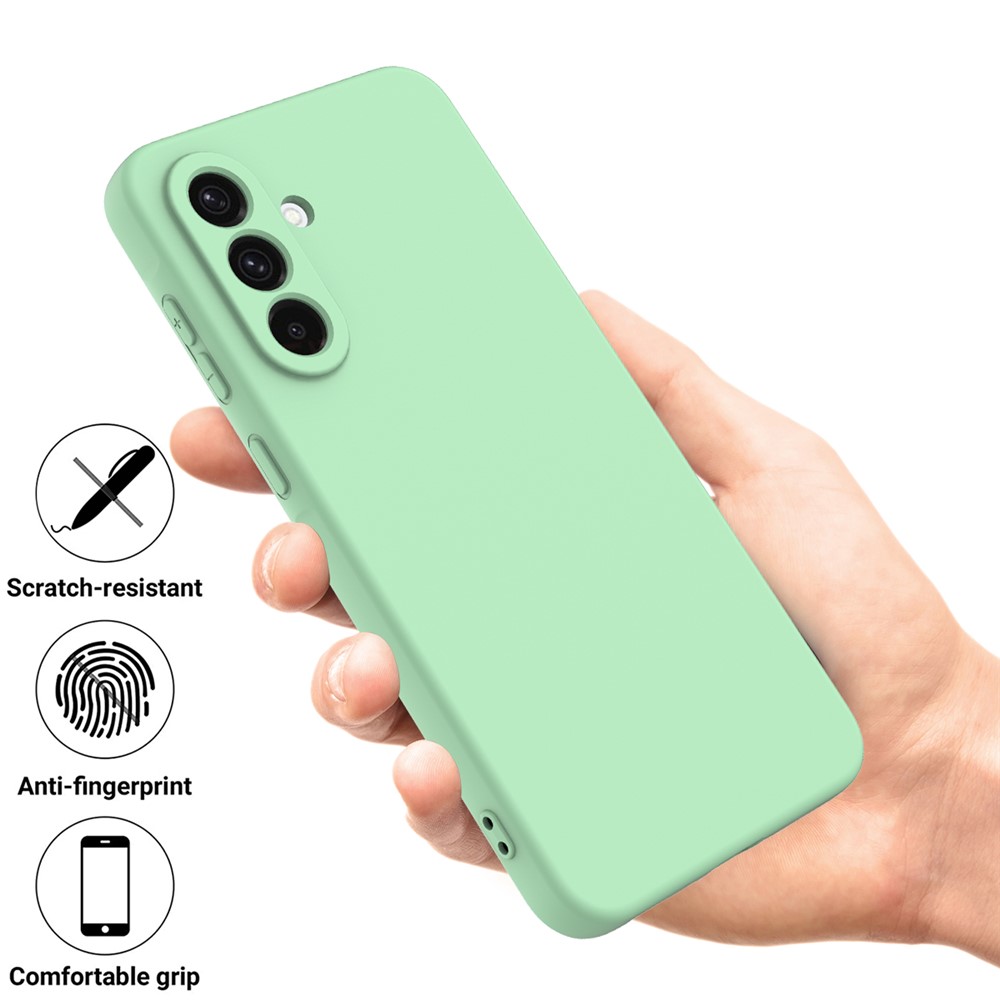  Samsung Galaxy A17 Skal Liquid Silikon Grön