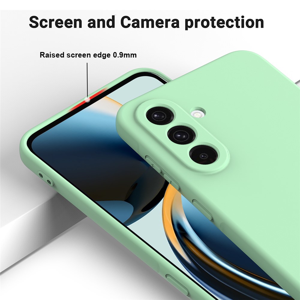  Samsung Galaxy A17 Skal Liquid Silikon Grön