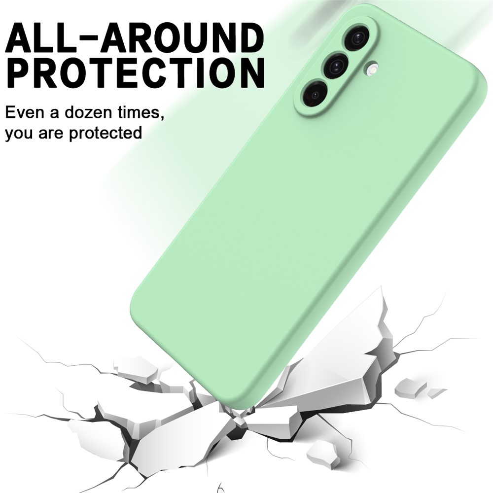  Samsung Galaxy A17 Skal Liquid Silikon Grön