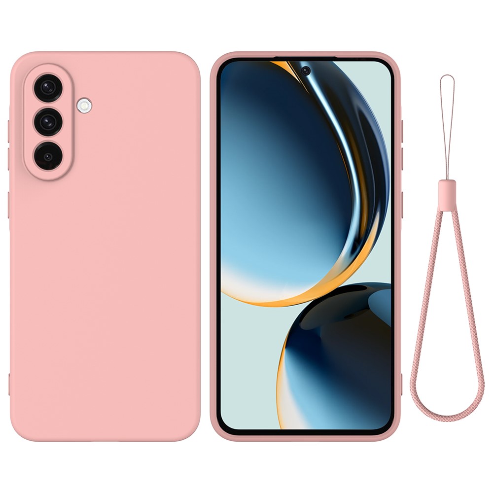  Samsung Galaxy A17 Skal Liquid Silikon Rosa