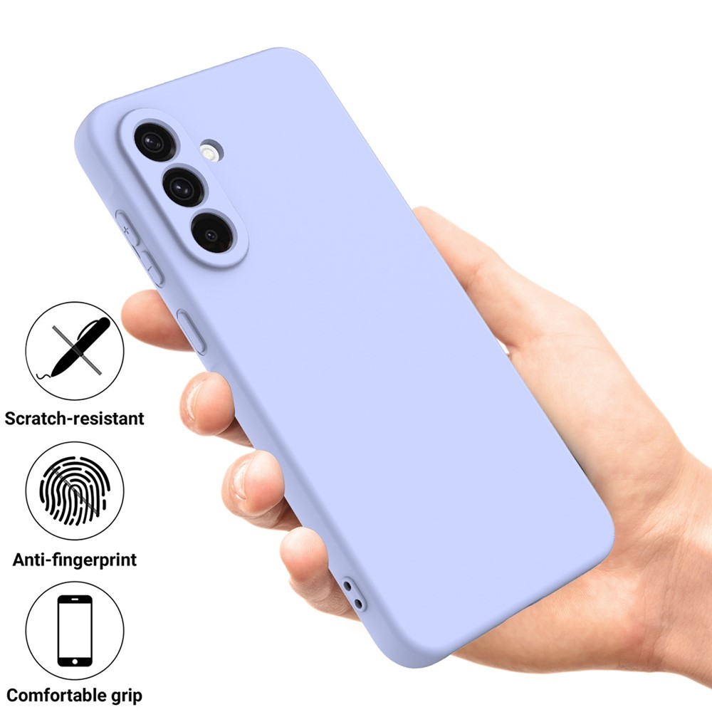  Samsung Galaxy A17 Skal Liquid Silikon Lila
