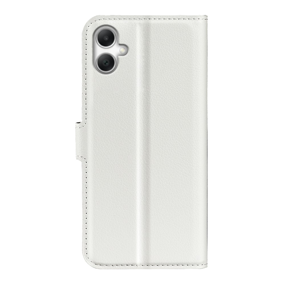  Samsung Galaxy A07 Fodral Litchi Läder Vit
