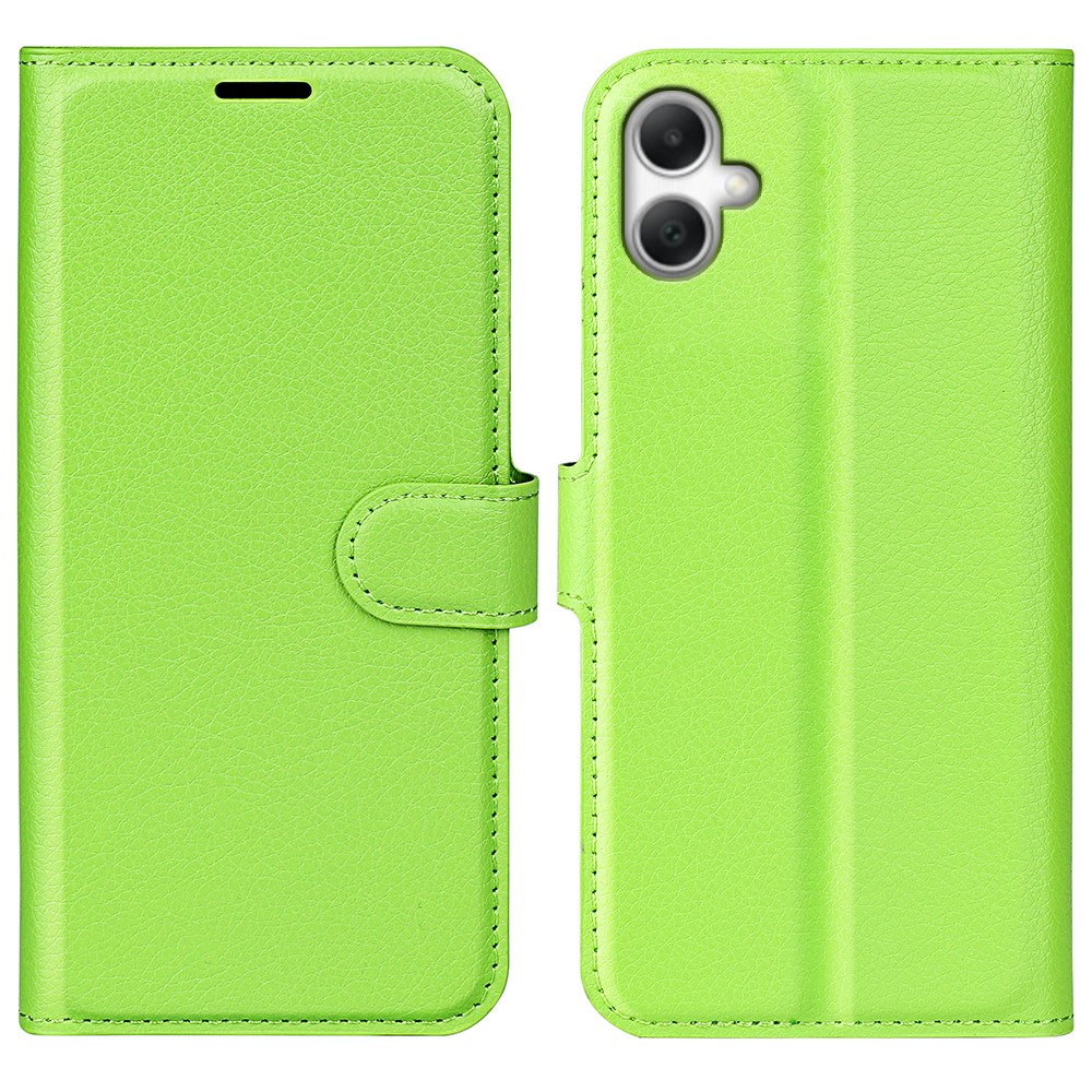 Samsung Galaxy A07 Fodral Litchi Läder Grön