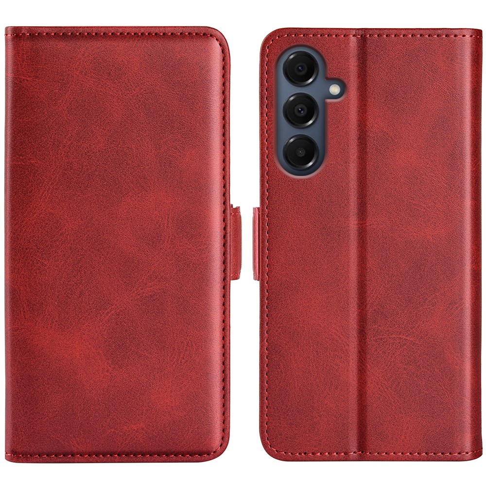  Samsung Galaxy A07 Fodral Läder Röd