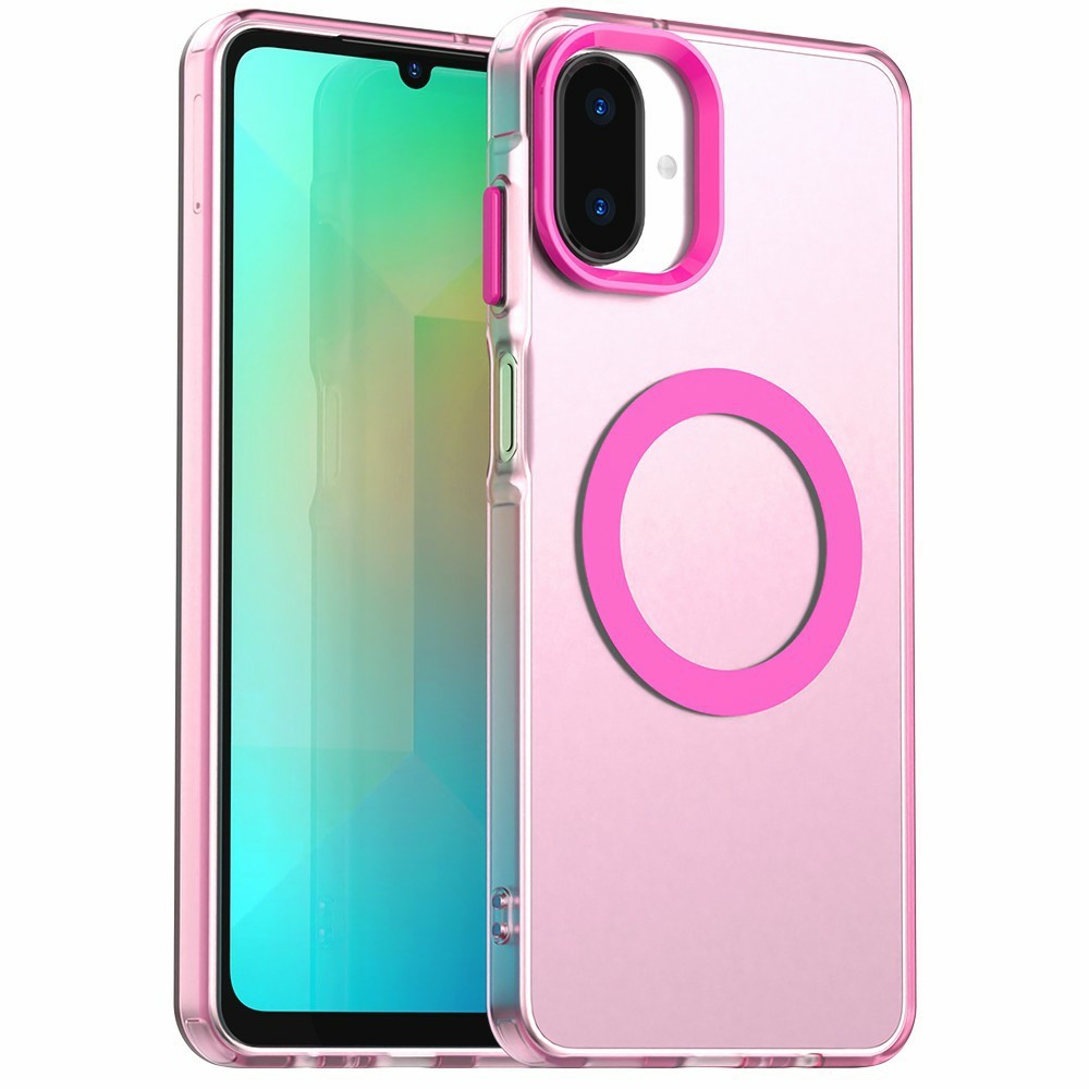  Samsung Galaxy A07 Skal MagSafe Hybrid Rosa