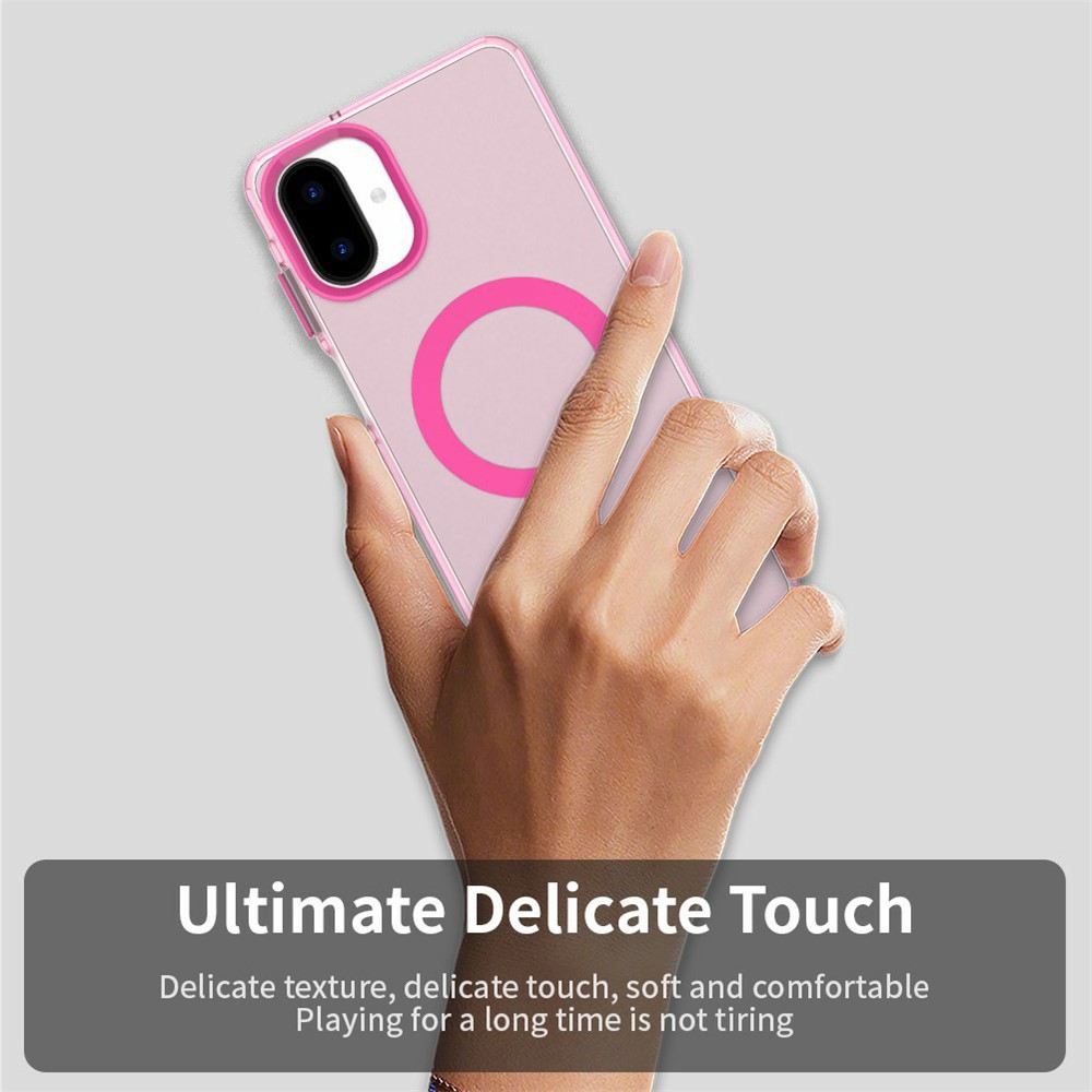  Samsung Galaxy A07 Skal MagSafe Hybrid Rosa