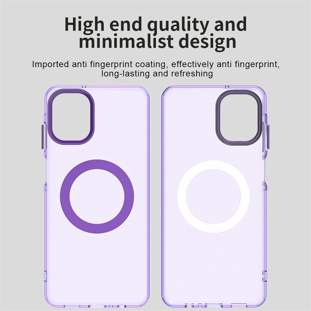  Samsung Galaxy A07 Skal MagSafe Hybrid Lila