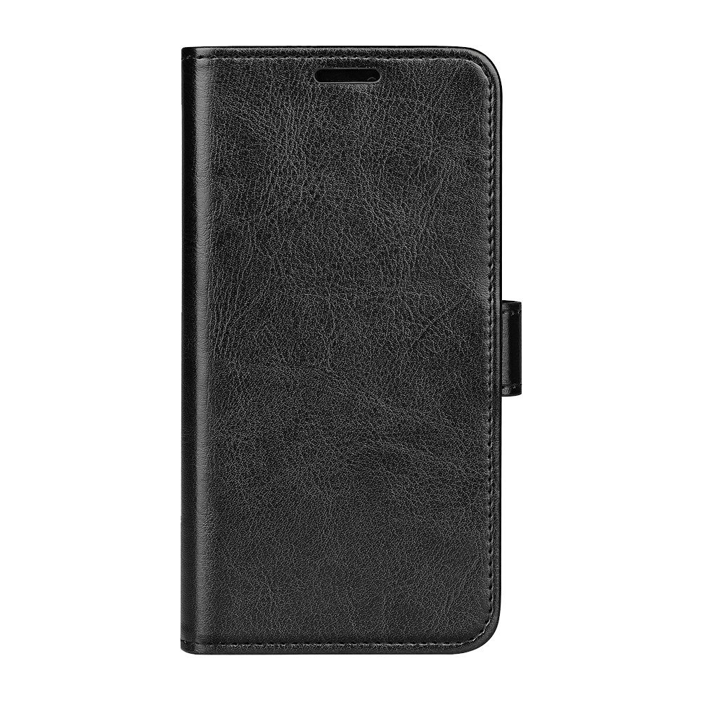  Samsung Galaxy A17 Fodral Crazy Horse Läder Svart