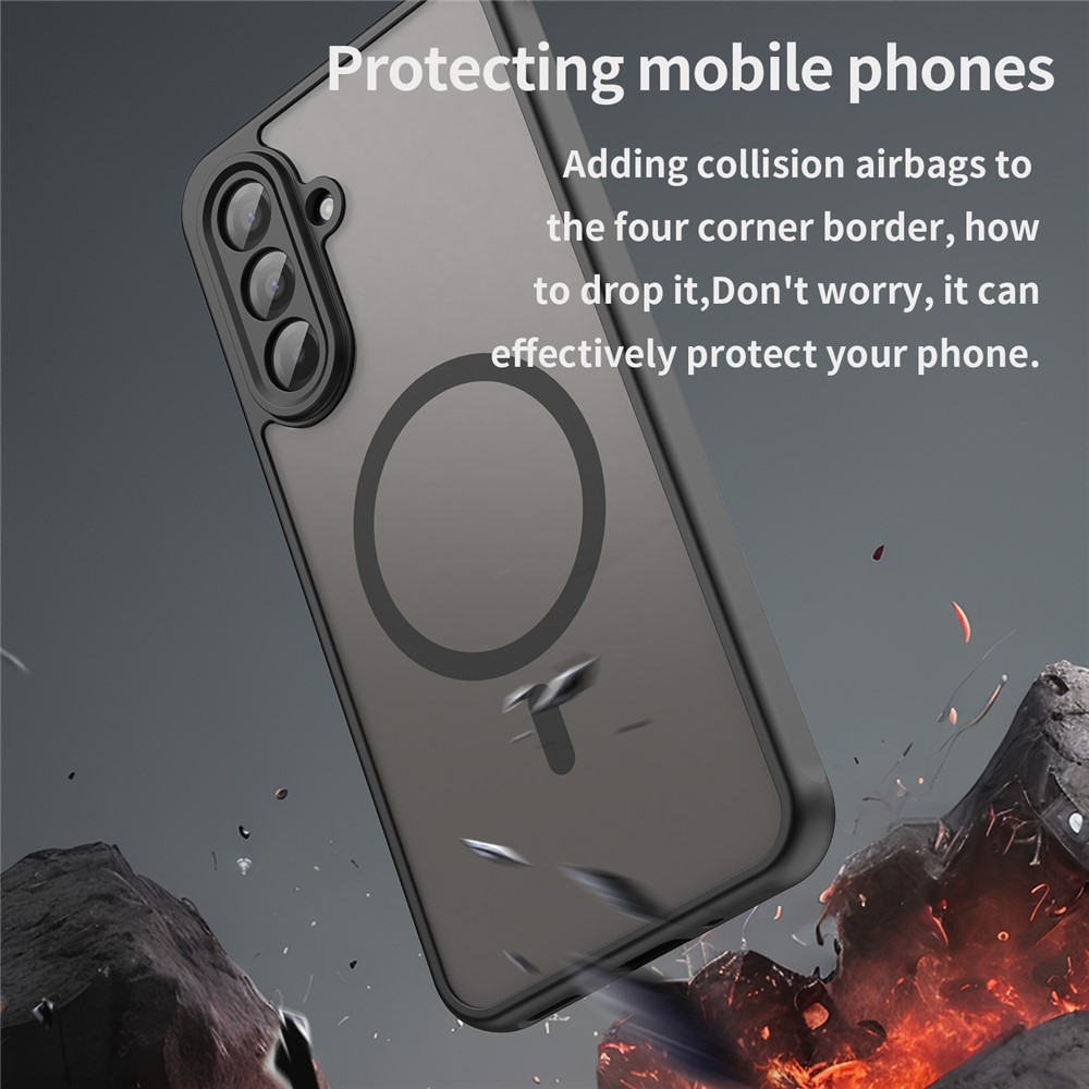  Samsung Galaxy A17 Skal MagSafe Hybrid Svart