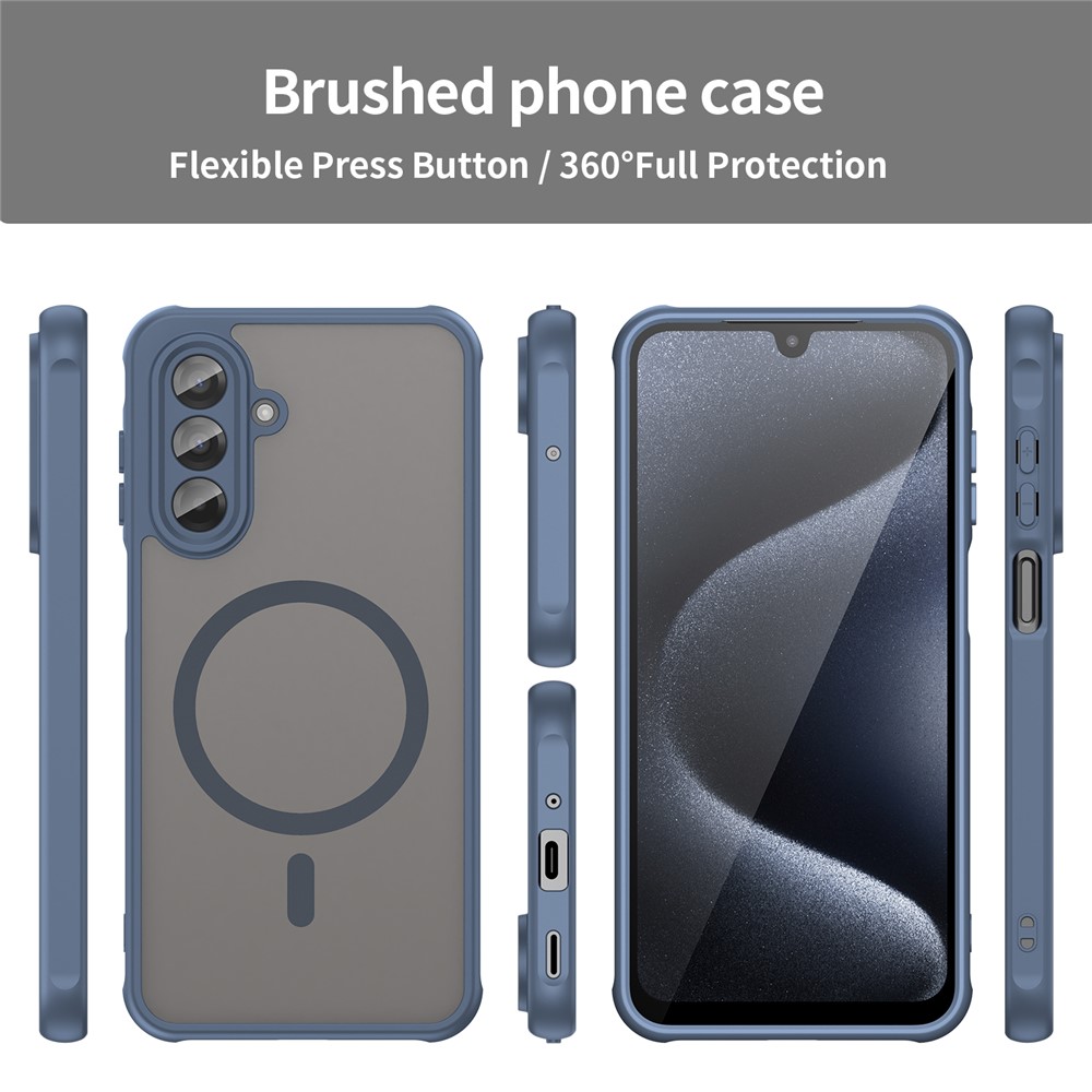  Samsung Galaxy A17 Skal MagSafe Hybrid Blå