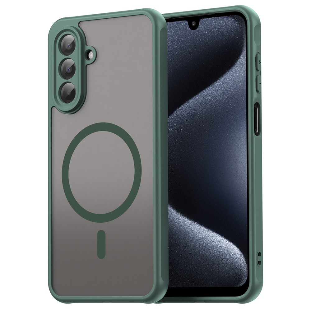  Samsung Galaxy A17 Skal MagSafe Hybrid Grön