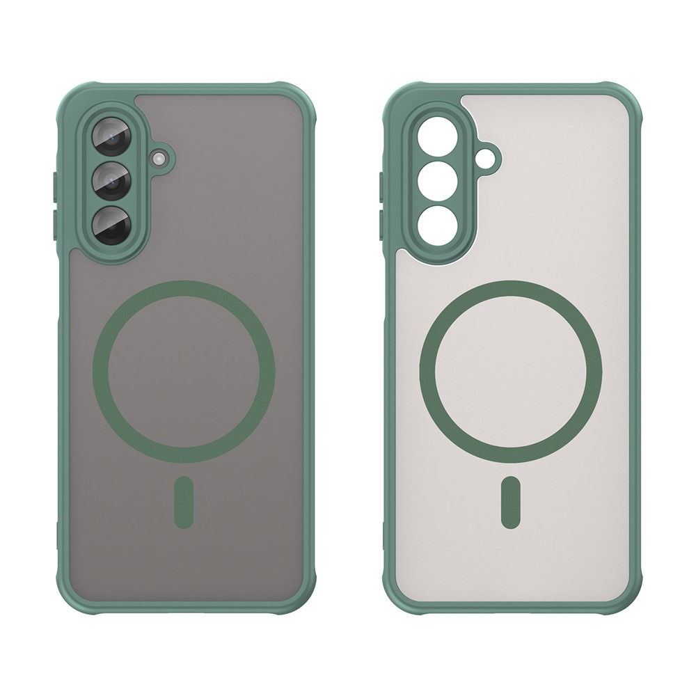  Samsung Galaxy A17 Skal MagSafe Hybrid Grön