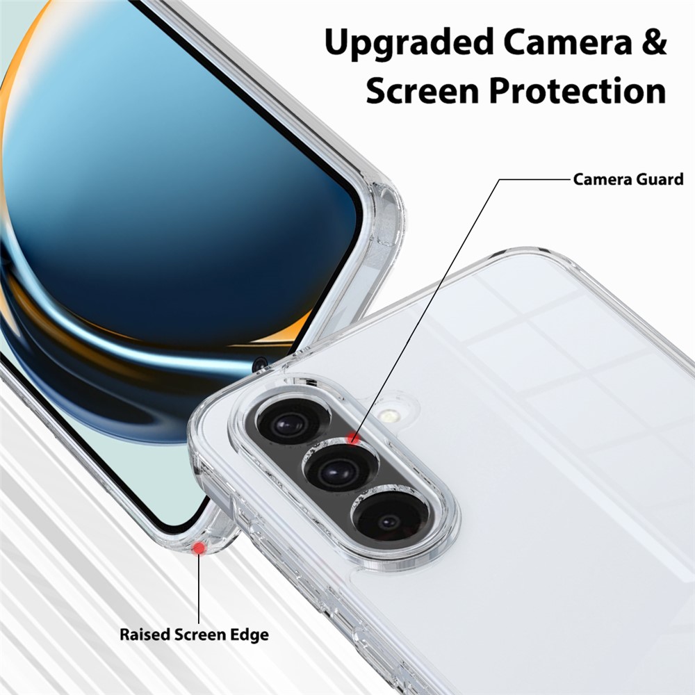  Samsung Galaxy A17 Skal Shockproof TPU / Akryl Transparent