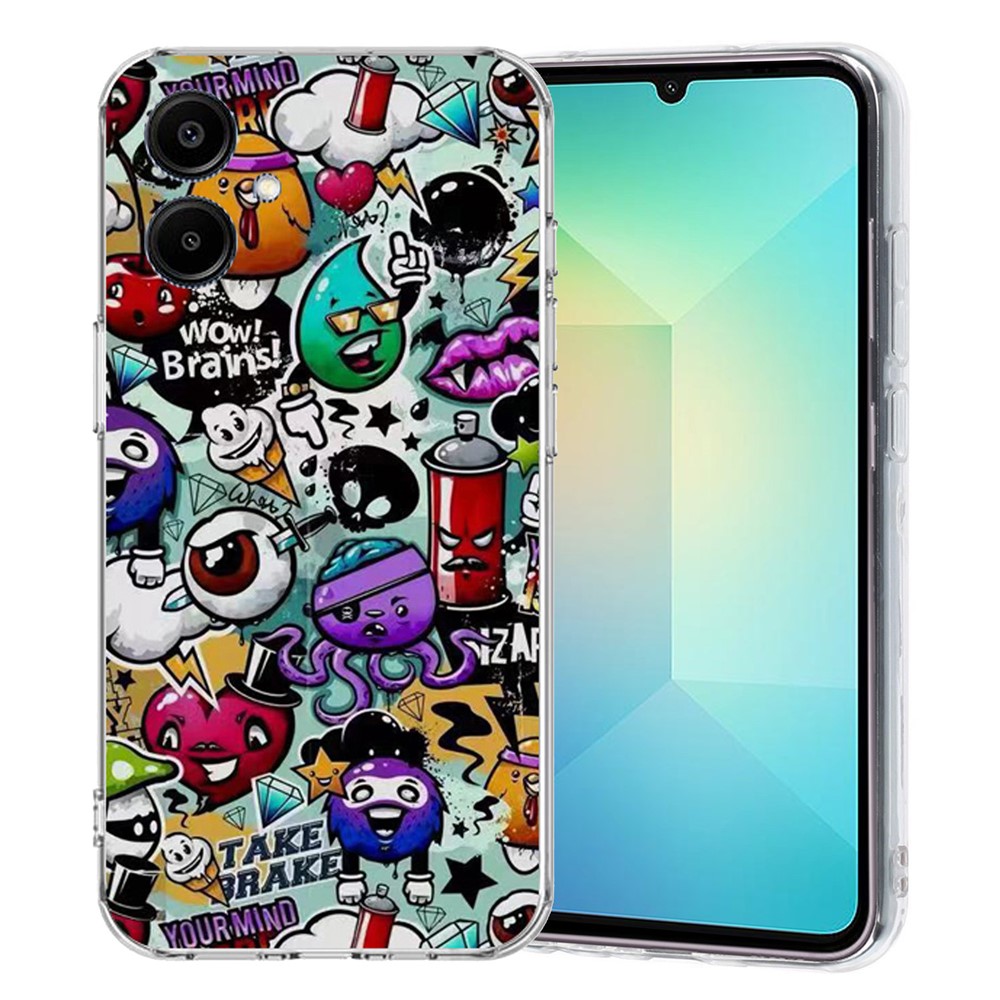  Samsung Galaxy A07 Skal Med Tryck Graffiti
