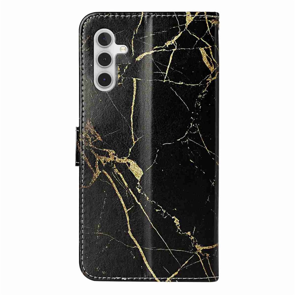  Samsung Galaxy S25 FE Fodral Med Tryck Svart Marmor
