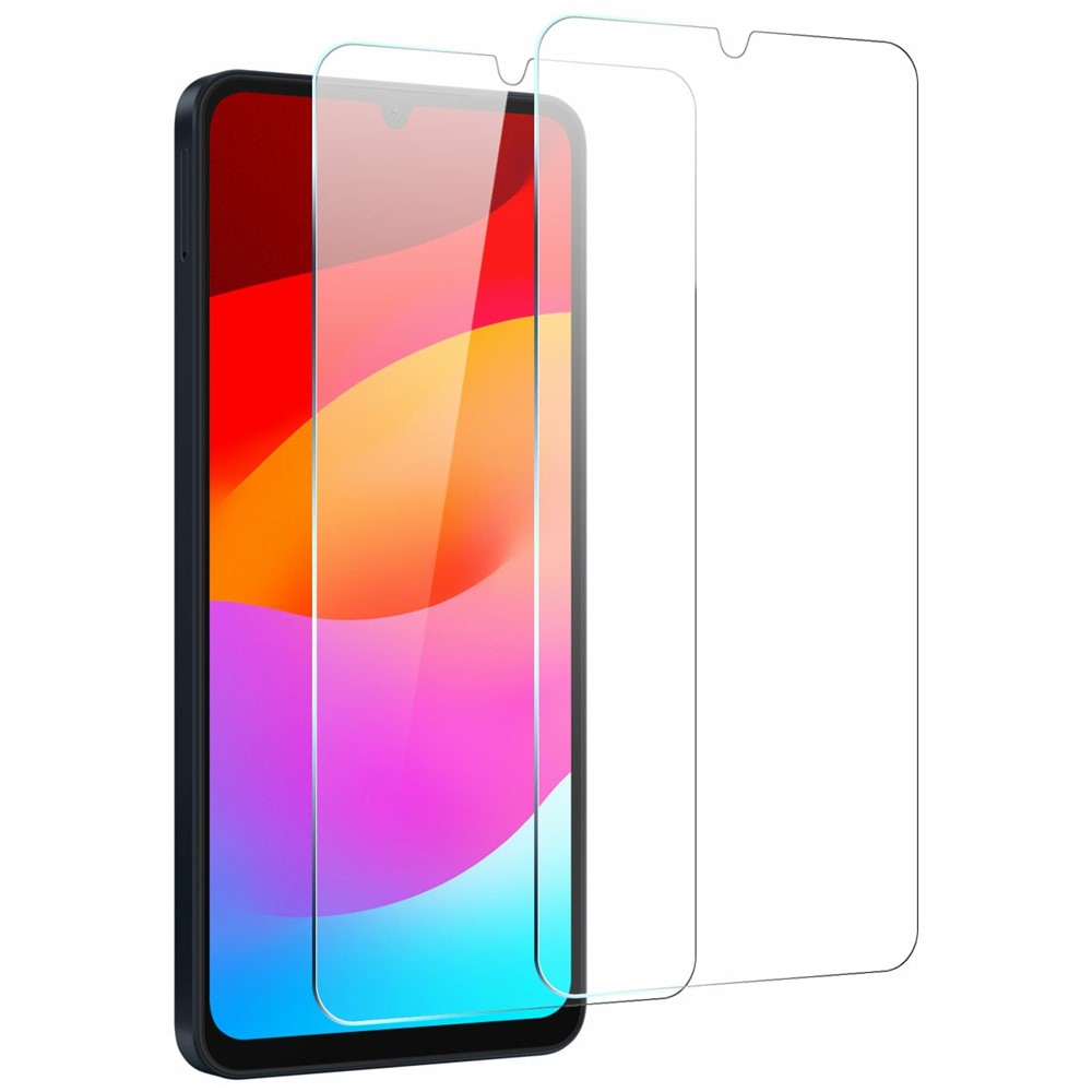 NORTHJO NORTHJO Samsung Galaxy A07 2-PACK Skärmskydd Härdat Glas