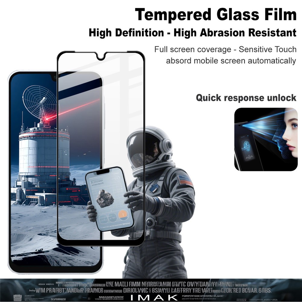 IMAK IMAK Galaxy A17 / A16 / A26 Skärmskydd Heltäckande Härdat Glas
