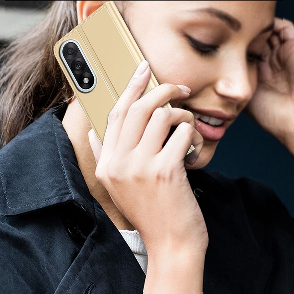  OnePlus Nord 5 5G Fodral Flip Läder Guld