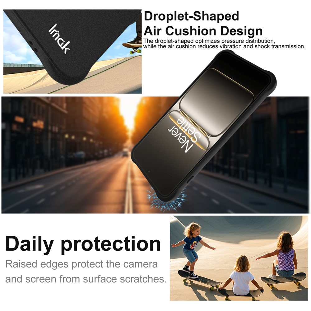 IMAK IMAK OnePlus Nord 5 5G Skal Airbag Shockproof TPU Svart