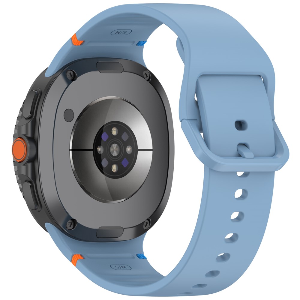  Galaxy Watch 8 46/44/40 mm Klockarmband Silkon Blå