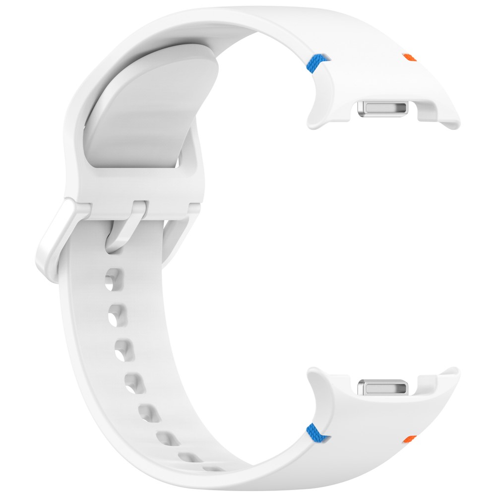  Galaxy Watch 8 46/44/40 mm Klockarmband Silkon Vit