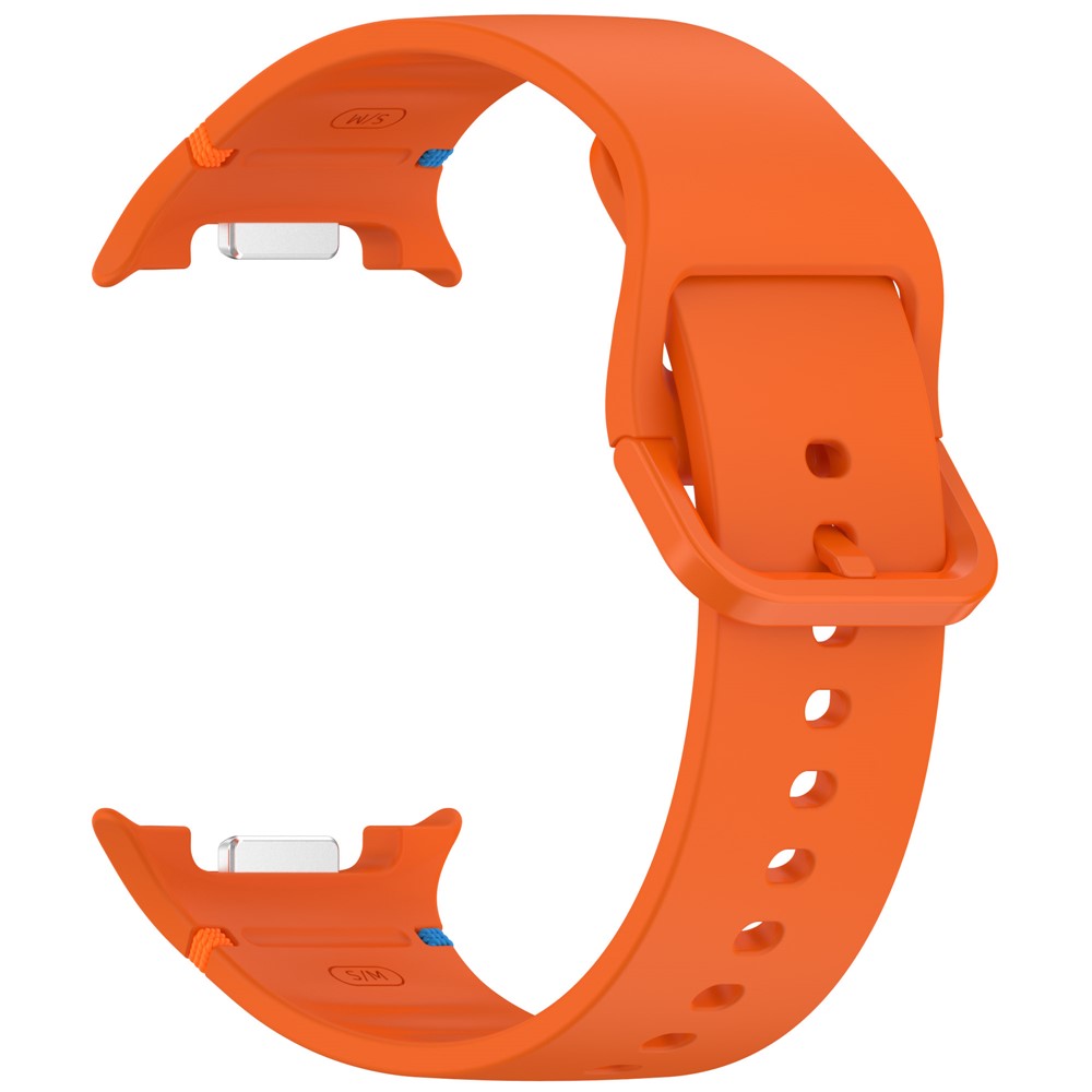  Galaxy Watch 8 46/44/40 mm Klockarmband Silkon Orange