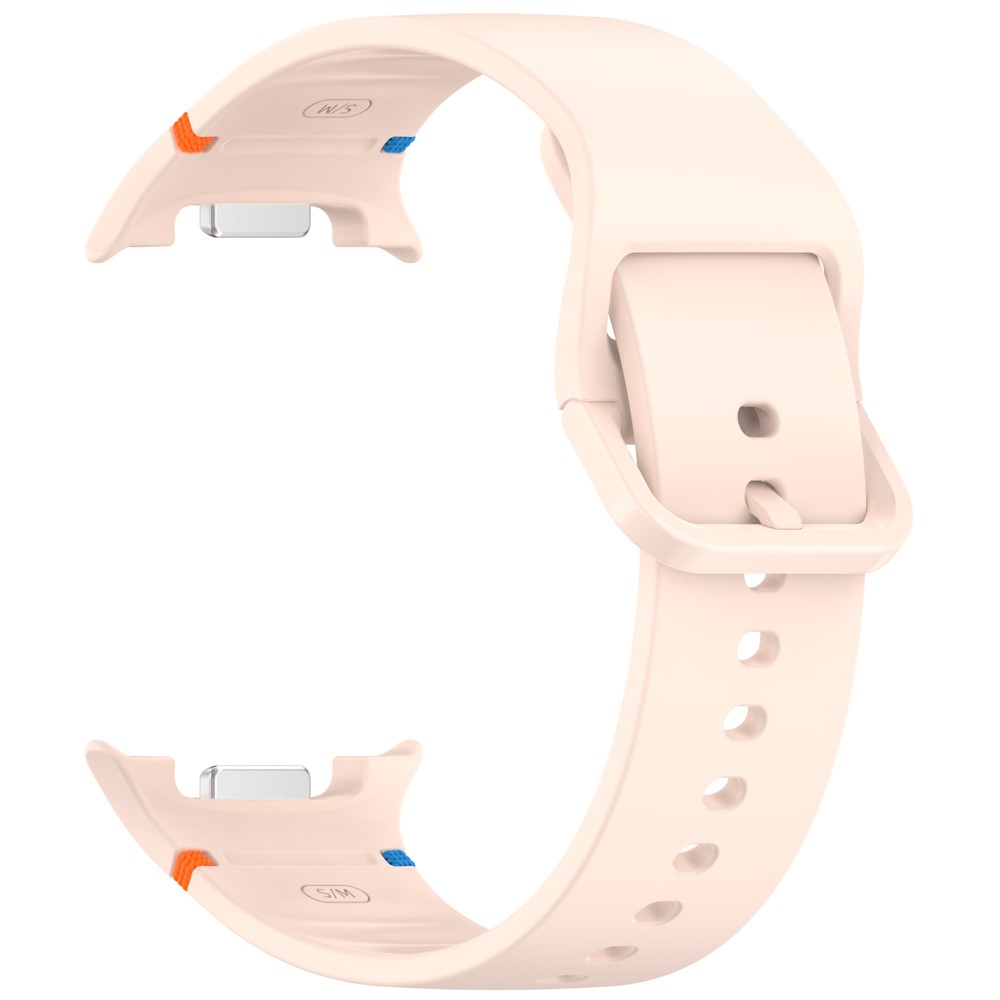  Galaxy Watch 8 46/44/40 mm Klockarmband Silkon Rosa