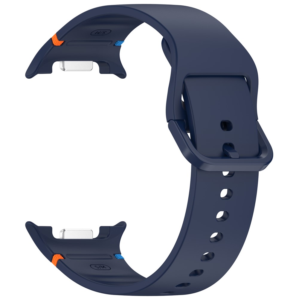  Galaxy Watch 8 46/44/40 mm Klockarmband Silkon Mörk Blå