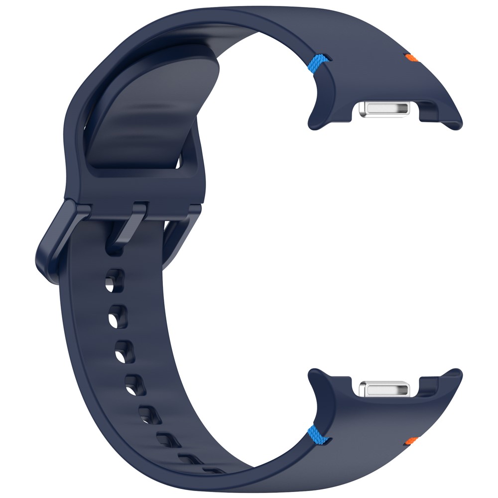  Galaxy Watch 8 46/44/40 mm Klockarmband Silkon Mörk Blå