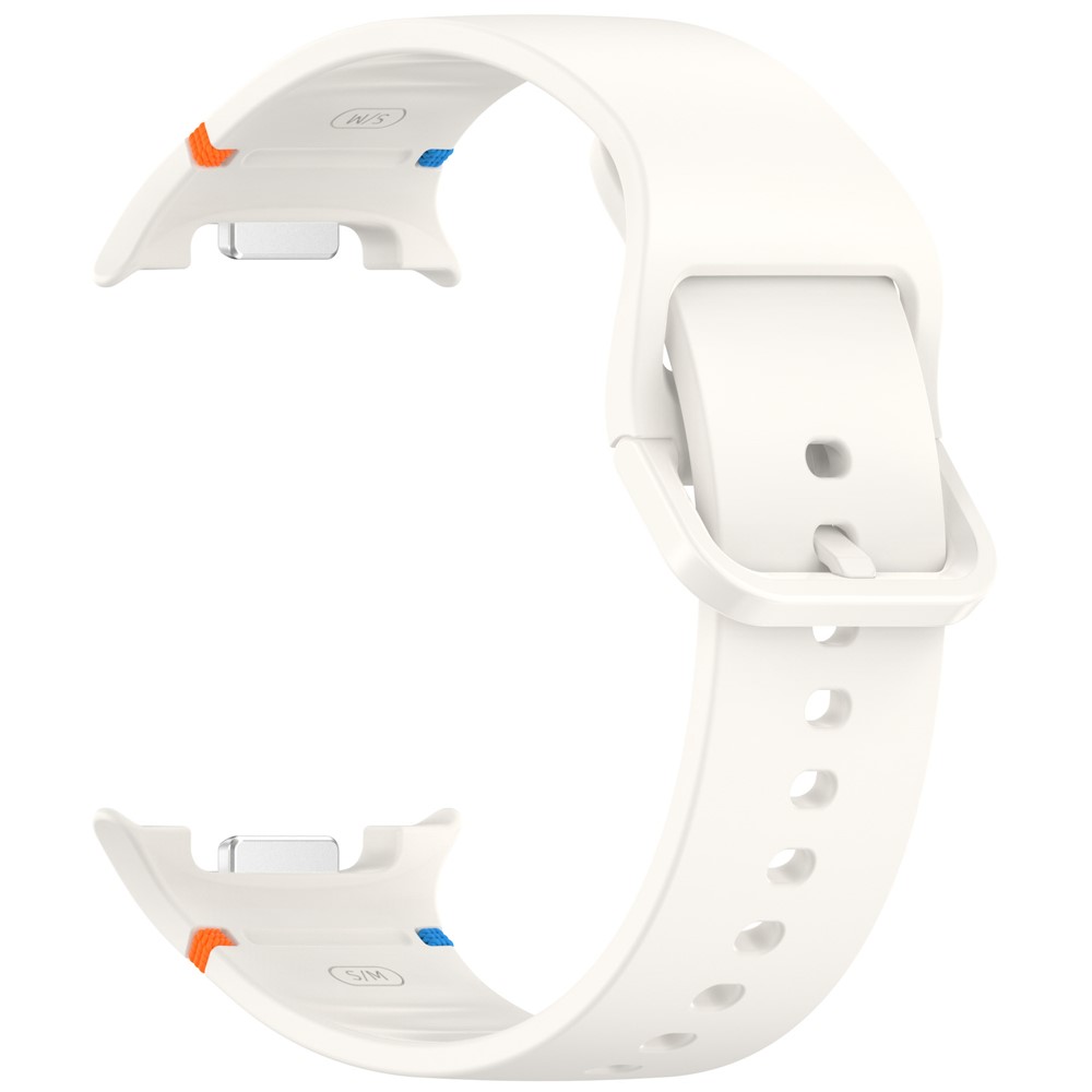  Galaxy Watch 8 46/44/40 mm Klockarmband Silkon Beige