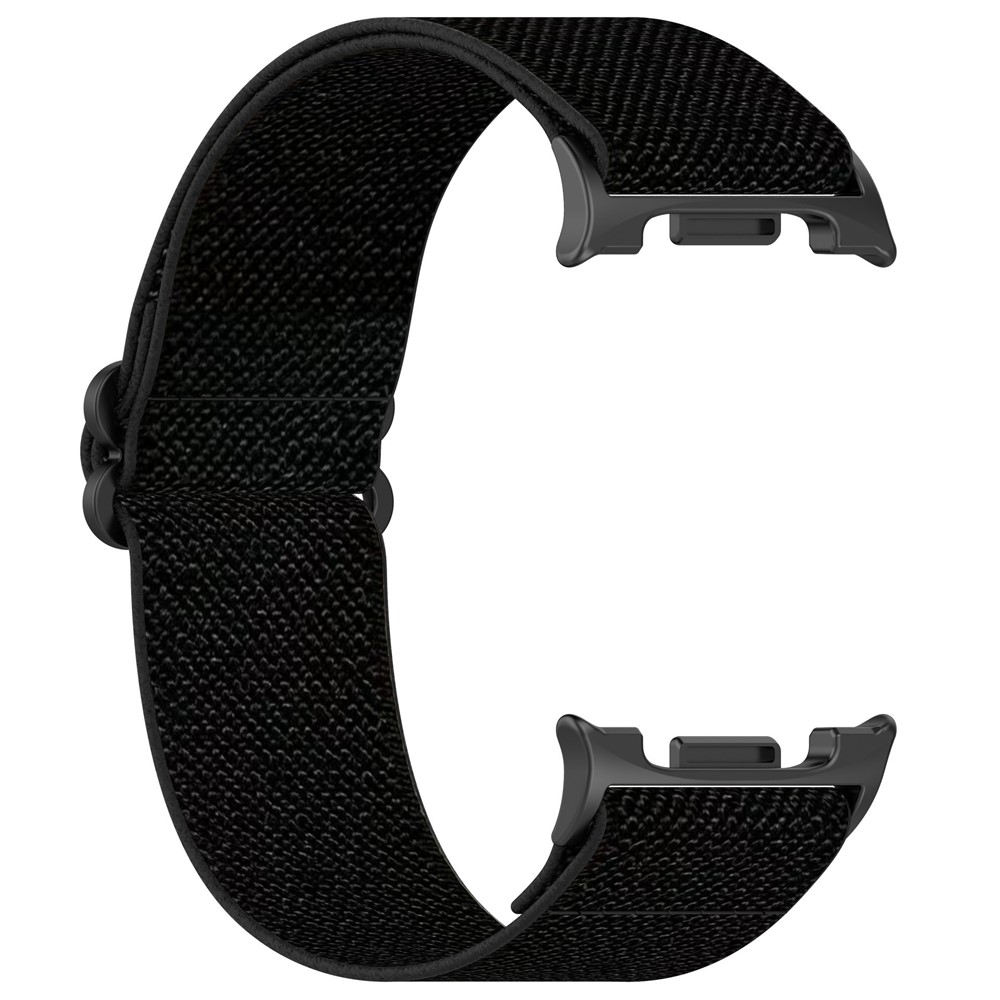  Galaxy Watch 8 46/44/40 mm Armband Justerbart Nylon Svart