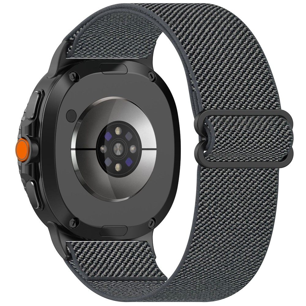  Galaxy Watch 8 46/44/40 mm Armband Justerbart Nylon Grå